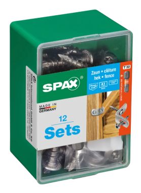 Spax Befestigungen Zaunverbinder 7x35, 36 Stk. 4357700700354